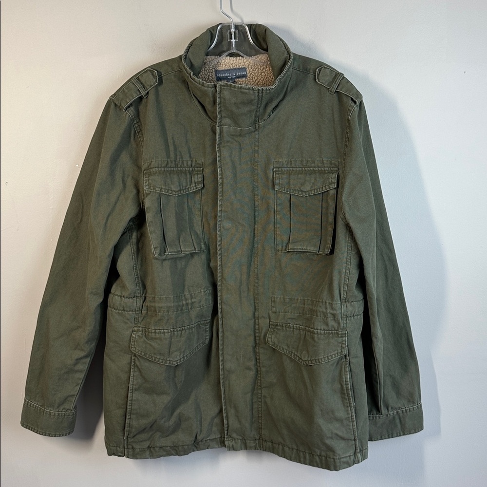 Men's Green Military Field Jacket